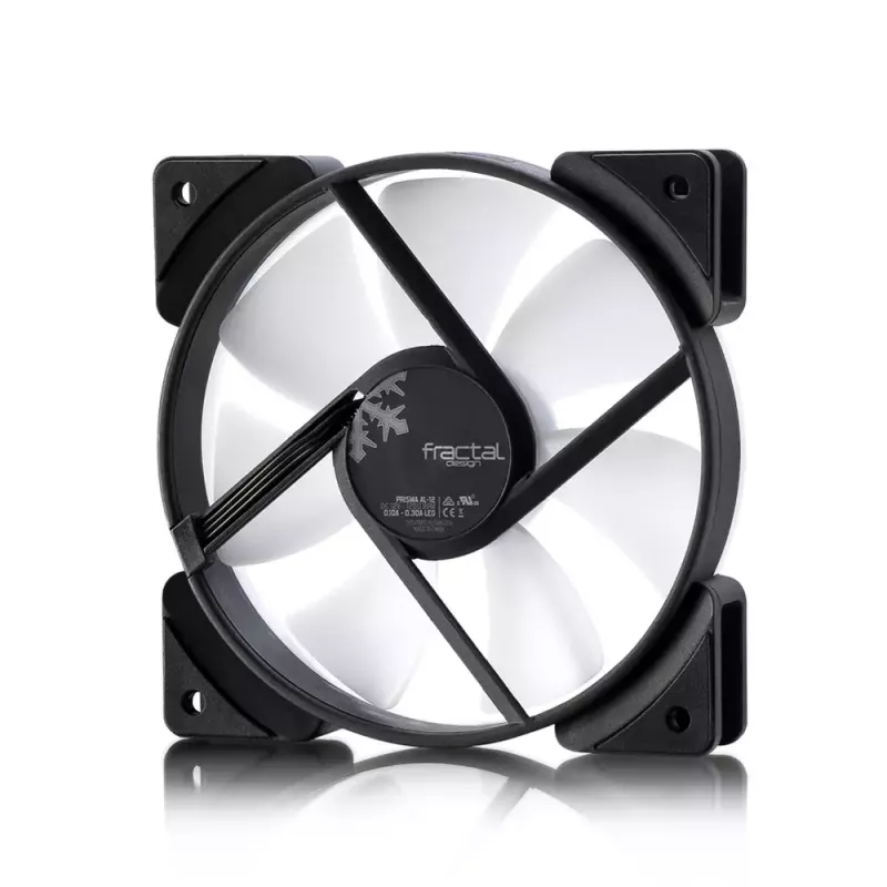 Lüfter Fractal Design Prisma AL-12 12 cm Schwarz Weiß