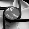 Lüfter Fractal Design Prisma AL-12 12 cm Schwarz Weiß