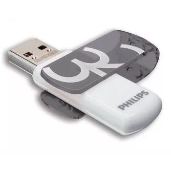 Philips USB-Stick FM32FD05B/00, 32 GB, USB Typ-A, 2.0, 18 MB/s, Kappe, Orange, Weiß