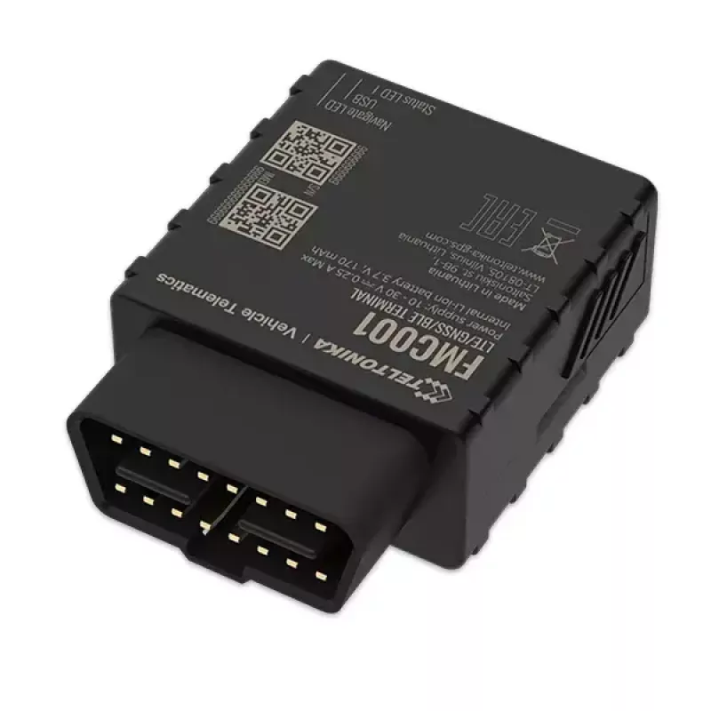 GPS-Tracker Teltonika FMC001 Auto Schwarz 53g