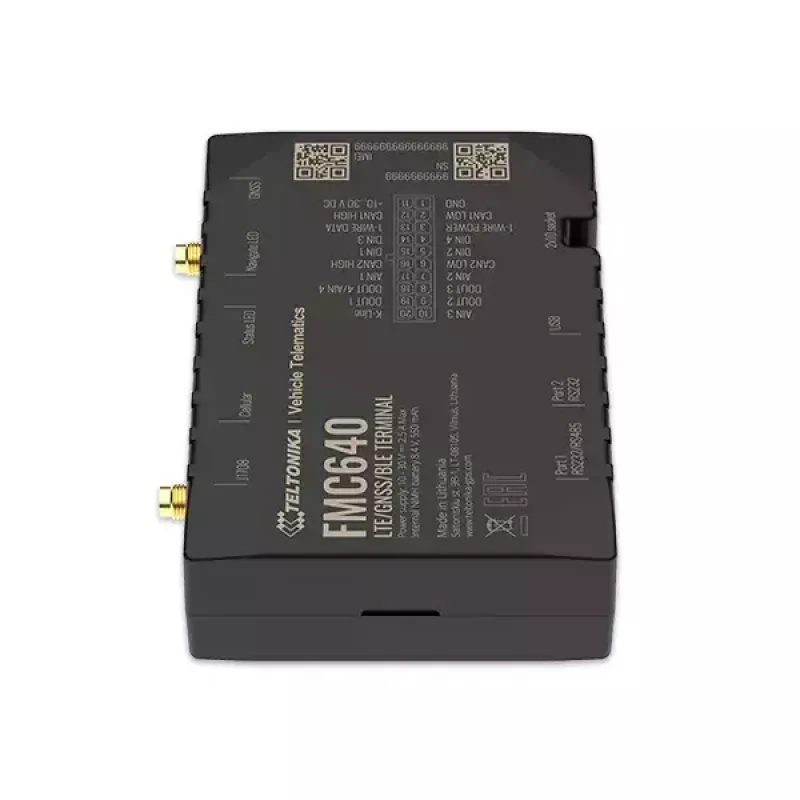GPS tracker Teltonika FMC640 Auto Schwarz