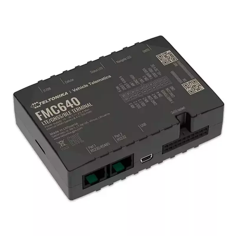 GPS tracker Teltonika FMC640 Auto Schwarz