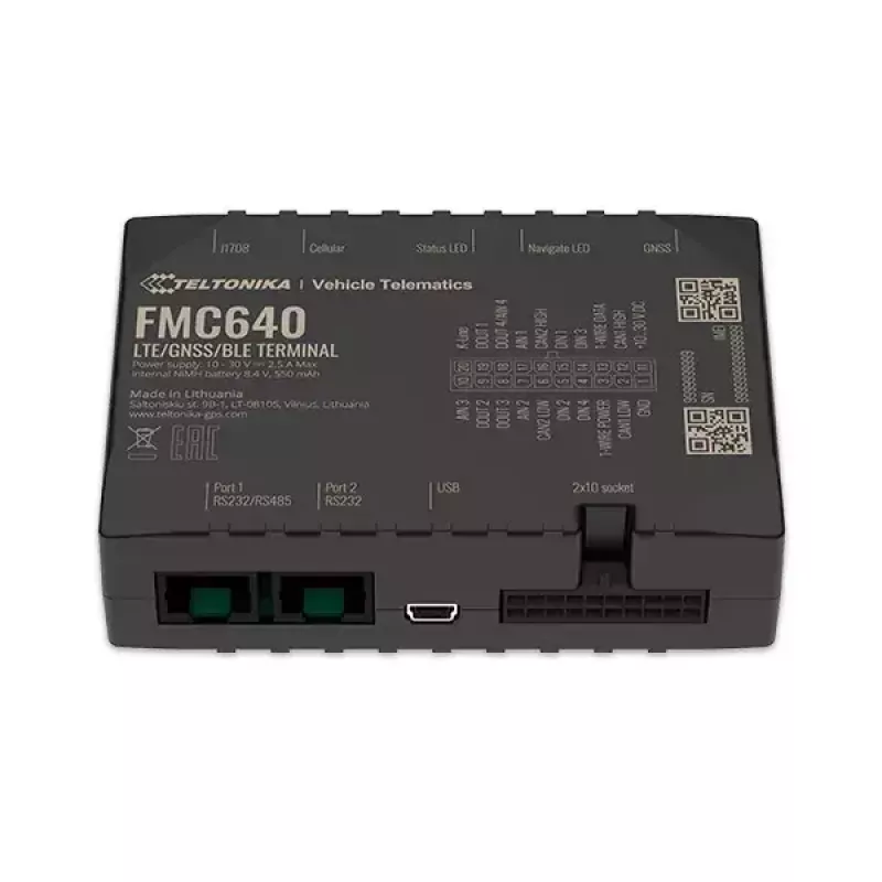 GPS tracker Teltonika FMC640 Auto Schwarz