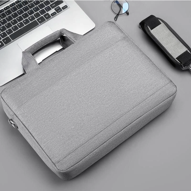 eSTUFF GLB201612 Laptop-Tasche 35,8 cm (14,1 Zoll) Umhängetasche Grau