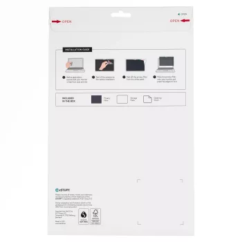 eSTUFF GLBW14326208 Display-Privacy-Filter 35,6 cm (14 Zoll) rahmenloser Display-Privacy-Filter für Laptops