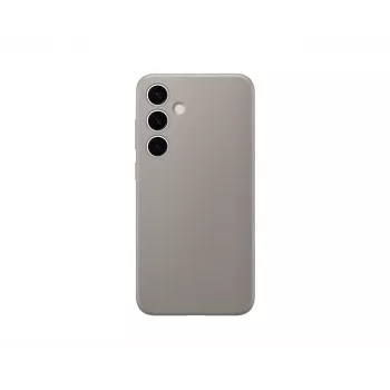 Vegan-Leder-Hülle Samsung Galaxy S24+ Taupe Monochromatisch