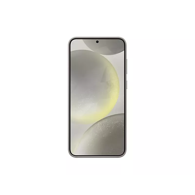 Vegan-Leder-Hülle Samsung Galaxy S24+ Taupe Monochromatisch