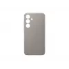 Vegan-Leder-Hülle Samsung Galaxy S24+ Taupe Monochromatisch