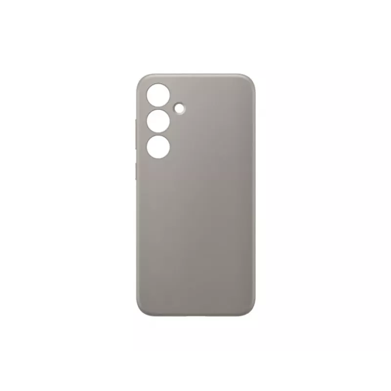 Vegan-Leder-Hülle Samsung Galaxy S24+ Taupe Monochromatisch