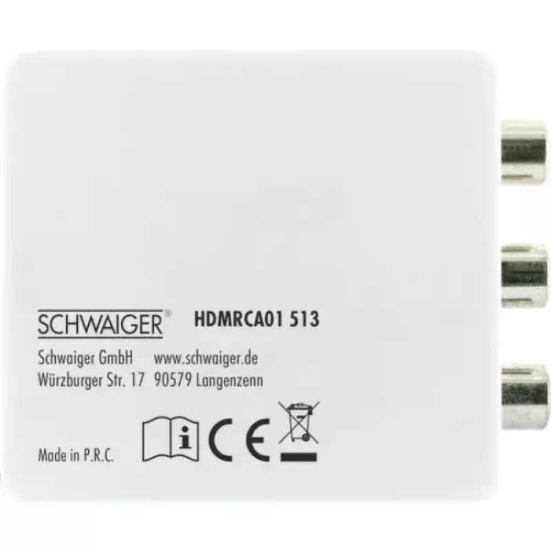 Scaler-Videokonverter Schwaiger HDMRCA01 513