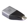 Techly IADAP USBC-DP4K USB-Grafikadapter 3840 x 2160 Pixel Schwarz, Silber