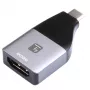 Techly IADAP USBC-HDMI4K USB-Grafikadapter 4096 x 2160 Pixel Schwarz, Silber