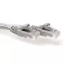 ACT Grau 4 Meter U/UTP CAT6A Patchkabel rastnasenschutz mit RJ45-Steckern