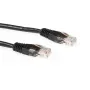 ACT Schwarz 0,5 Meter U/UTP CAT5E Patchkabel mit RJ45-Steckern