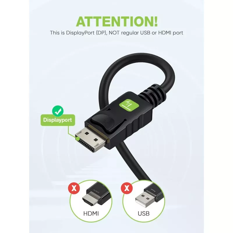 Techly Monitor DisplayPort-auf-VGA-Kabel 3 m ICOC DSP-V-030