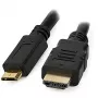 Techly 5m High Speed-Kabel Mini HDMI auf HDMI Stecker / Stecker Schwarz ICOC HDMI-B-050