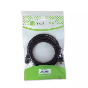 Techly 5m High Speed-Kabel Mini HDMI auf HDMI Stecker / Stecker Schwarz ICOC HDMI-B-050