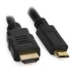 Techly 5m High Speed-Kabel Mini HDMI auf HDMI Stecker / Stecker Schwarz ICOC HDMI-B-050