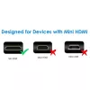Techly 5m High Speed-Kabel Mini HDMI auf HDMI Stecker / Stecker Schwarz ICOC HDMI-B-050