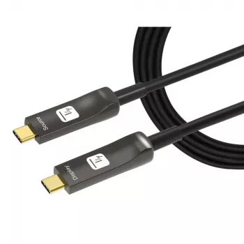 Techly ICOC-U3C-HY-010 USB-Kabel 10 m USB C Schwarz