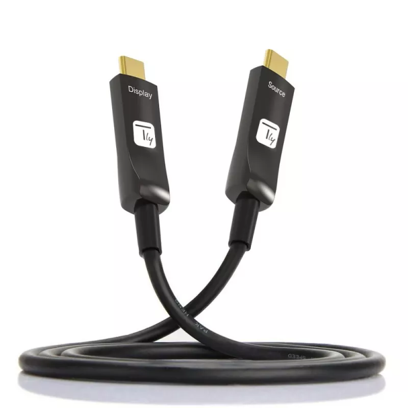 Techly ICOC-U3C-HY-010 USB-Kabel 10 m USB C Schwarz