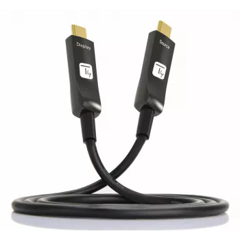 Techly ICOC-U3C-HY-020 USB-Kabel 20 m USB C Schwarz