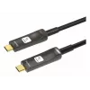 Techly ICOC-U3C-HY-020 USB-Kabel 20 m USB C Schwarz