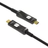 Techly ICOC-U3C-HY-030 USB-Kabel 30 m USB C Schwarz
