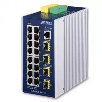 Managed L3 Gigabit Ethernet Switch PLANET IGS-6325-16T4S 16 Ports