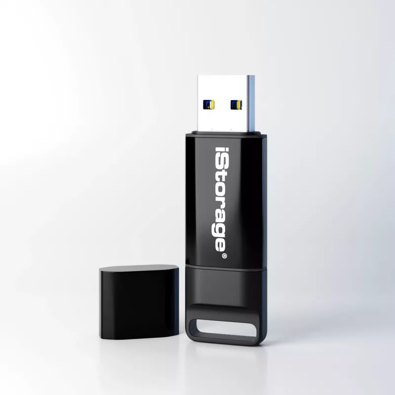 iStorage datAshur BT 64 GB | Verschlüsselter sicherer USB-Stick | Entsperrung per Smartphone via Bluetooth | FIPS 140-2 Level 3 zertifiziert | Fernverwaltung bereit