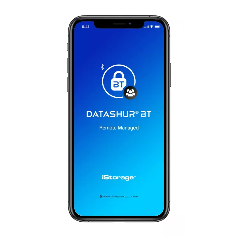 iStorage datAshur BT 64 GB | Verschlüsselter sicherer USB-Stick | Entsperrung per Smartphone via Bluetooth | FIPS 140-2 Level 3 zertifiziert | Fernverwaltung bereit