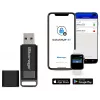 iStorage datAshur BT 64 GB | Verschlüsselter sicherer USB-Stick | Entsperrung per Smartphone via Bluetooth | FIPS 140-2 Level 3 zertifiziert | Fernverwaltung bereit