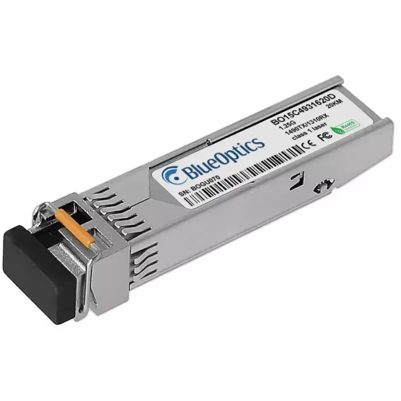 Glasfaser-Transceiver-Modul BlueOptics J9142-61101-BO SFP LC Aluminium 20 g