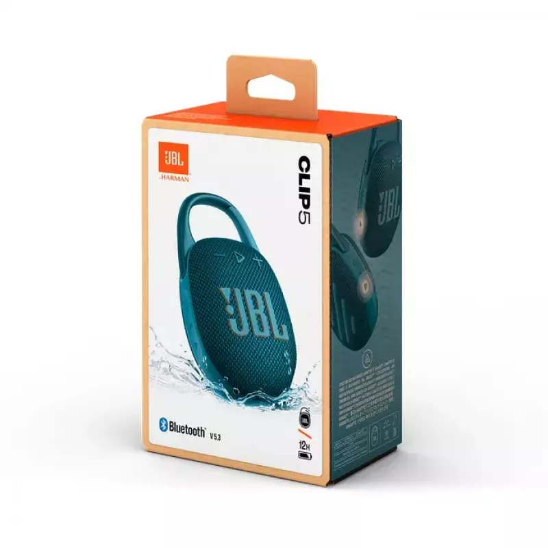 Tragbarer Lautsprecher JBL Clip 5 Blau