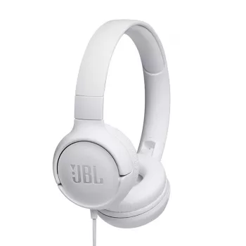 JBL Tune 500 WEISS, Kabelgebunden, 20 - 20000 Hz, Musik, 148 g, Kopfhörer, Weiß