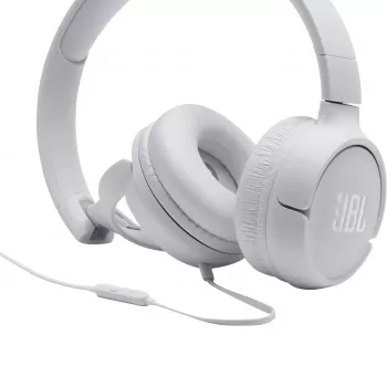 JBL Tune 500 WEISS, Kabelgebunden, 20 - 20000 Hz, Musik, 148 g, Kopfhörer, Weiß