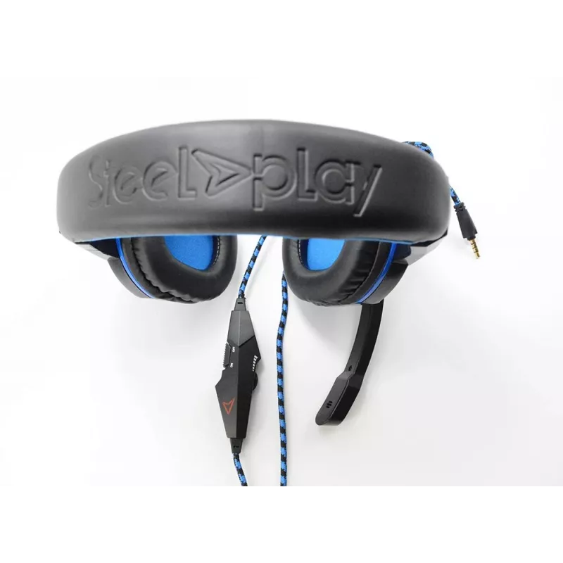 Steelplay HP41 Headset Kabelgebunden Head-band Gaming Schwarz, Blau