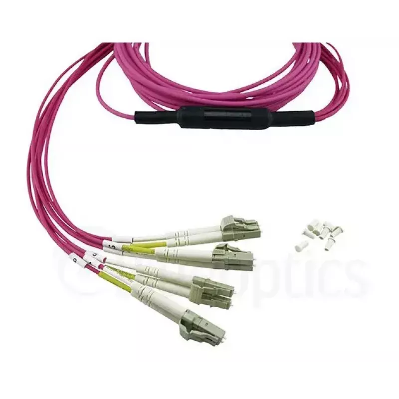 BlueOptics K2Q46A-BO InfiniBand Glasfaserkabel 5m MPO 4x LC Duplex