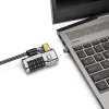 Kensington ClickSafe Universelles Kombinations-Laptopschloss – Master Coded