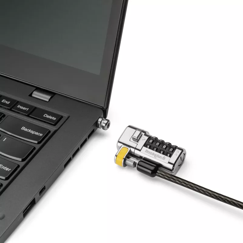 Kensington ClickSafe Universelles Kombinations-Laptopschloss – Master Coded