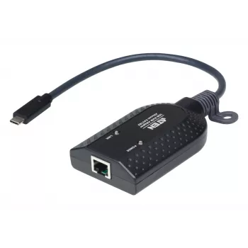 ATEN USB-C Virtual Media KVM Adapter KA7183-AX USB Tastatur Maus Schwarz