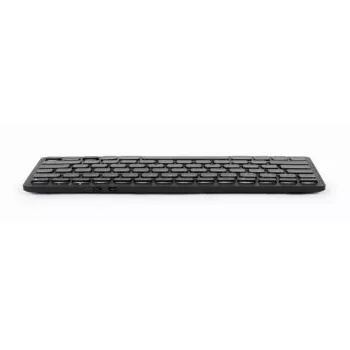 Tastatur Gembird KB-BTRGB-01-DE Universal Bluetooth QWERTZ Deutsch Schwarz