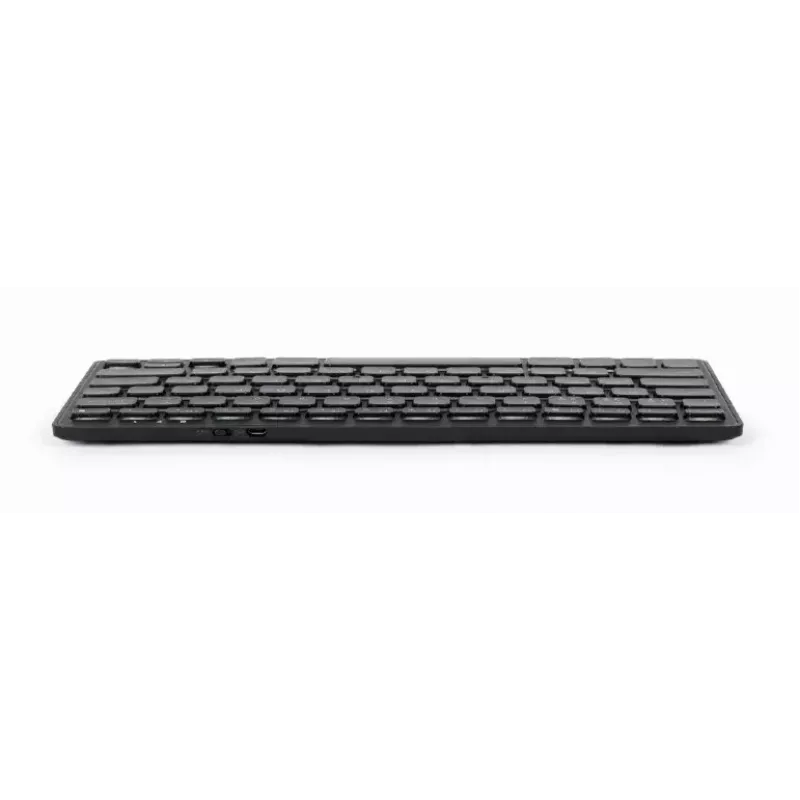 Tastatur Gembird KB-BTRGB-01-DE Universal Bluetooth QWERTZ Deutsch Schwarz