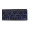 Tastatur Gembird KB-BTRGB-01-DE Universal Bluetooth QWERTZ Deutsch Schwarz