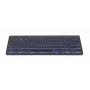 Tastatur Gembird KB-BTRGB-01-DE Universal Bluetooth QWERTZ Deutsch Schwarz