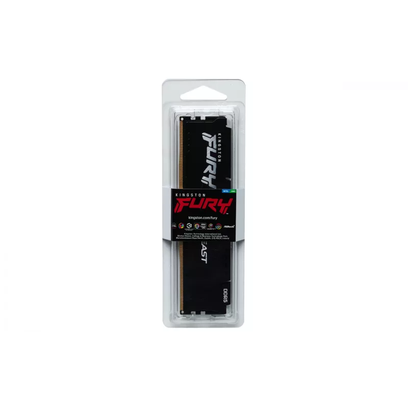 DDR5 RAM Kingston Technology FURY Beast 32GB 5600MT/s CL40 DIMM Schwarz