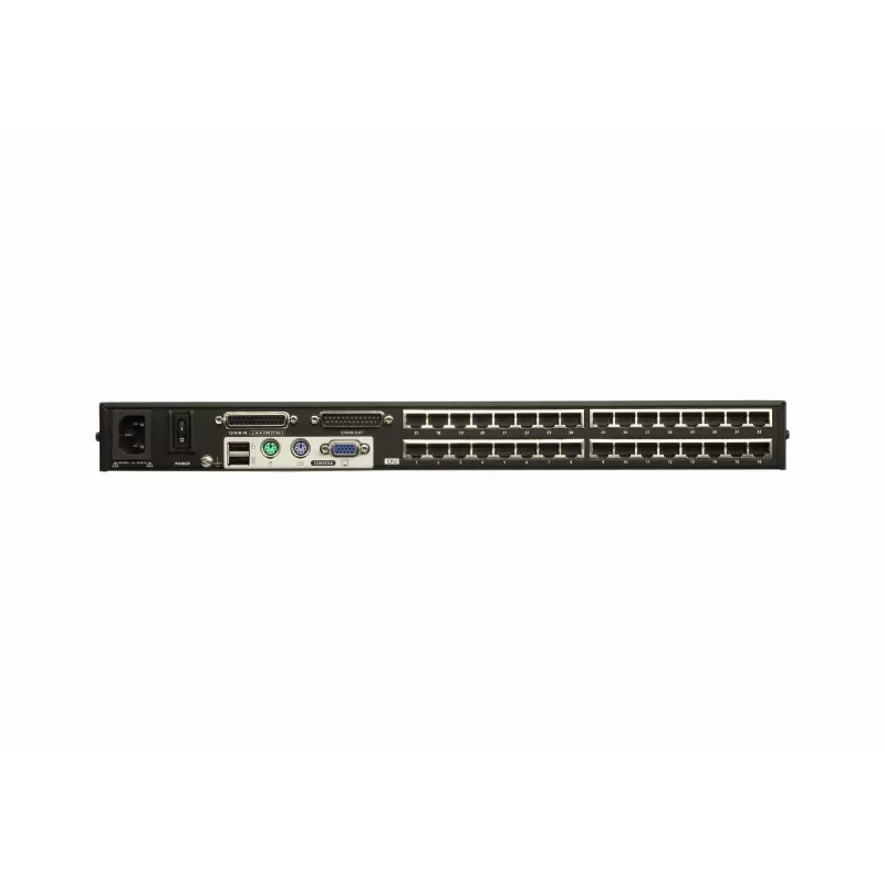 ATEN 32-Port Cat 5e/6 KVM Switch, 1920 x 1200 Pixel, Ethernet LAN, Full HD, Rack-Montage, 4,8 W, 1HE