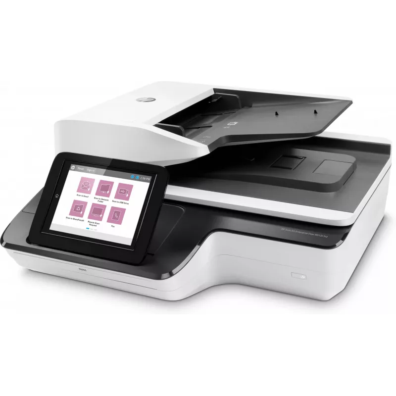 HP Scanjet Enterprise Flow N9120 fn2 Flachbett- & ADF-Scanner 600 x 600 DPI A3 Schwarz, Weiß