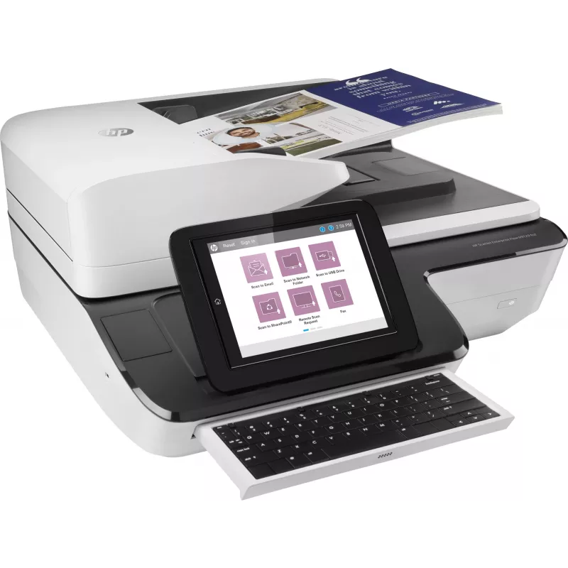 HP Scanjet Enterprise Flow N9120 fn2 Flachbett- & ADF-Scanner 600 x 600 DPI A3 Schwarz, Weiß