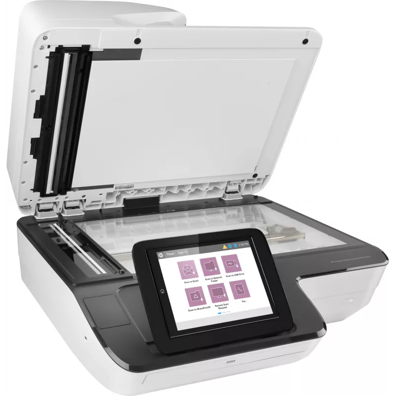 HP Scanjet Enterprise Flow N9120 fn2 Flachbett- & ADF-Scanner 600 x 600 DPI A3 Schwarz, Weiß